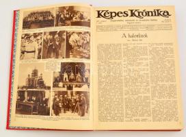 1932 A Képes Krónika Szépirodalmi, művészeti és társadalmi hetilap XIV.  évfolyamának 1. féléve bekötve