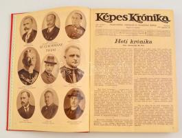 1931 A Képes Krónika Szépirodalmi, művészeti és társadalmi hetilap XIII  évfolyamának 3. évharmada bekötve