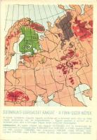 A finnugor népek; a Sugurahvaste Instituut (Rokonnépek Intézete) kiadása / Finno-Ugric language family map