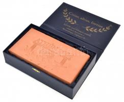 2004 "Athén 2004", olimpiai emlék tégla, díszdobozban, Wuenerberger Téglaipari Rt