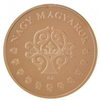 ifj. Szlávics László (1959-) 2011. "Nagy Magyarok / Szent István 1000-1038" aranyozott Cu ...