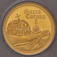 Cook-szigetek 2015. 1$ Au "Magyar koronázási jelvények" (0.5g/0.999) T:PP 
Cook Islands 2...