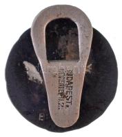 ~1925. "TF 1925 (Testnevelési Főiskola)" zománcozott fém gomblyukjelvény, hátoldalán "...