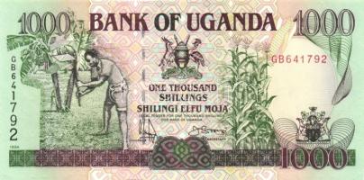 Uganda 1994. 500Sh + 1000Sh T:I