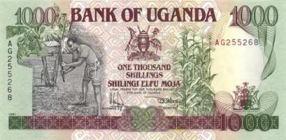 Uganda 1991. 500Sh + 1000Sh T:I