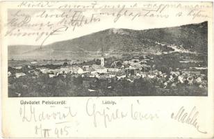 1905 Pelsőc, Pelsücz, Plesivec; Pártos Mór kiadása