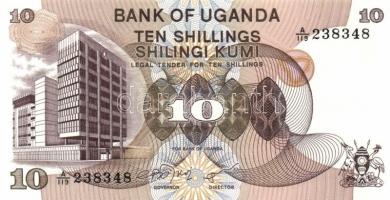 Uganda 1979. 5Sh, 10Sh, 20Sh, 50Sh, 100Sh kpl.sor T:I