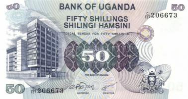 Uganda 1979. 5Sh, 10Sh, 20Sh, 50Sh, 100Sh kpl.sor T:I