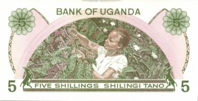Uganda 1982. 5Sh, 10Sh, 20Sh, 50Sh, 100Sh kpl.sor T:I