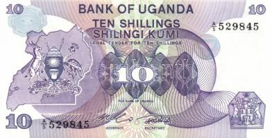 Uganda 1982. 5Sh, 10Sh, 20Sh, 50Sh, 100Sh kpl.sor T:I