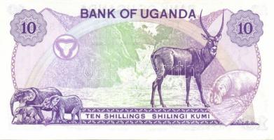 Uganda 1982. 5Sh, 10Sh, 20Sh, 50Sh, 100Sh kpl.sor T:I