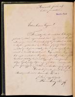 1888-1892 Emlékkönyv. A barátság tükre. Emléklapok barátoktól és barátnőktől. Szerk.: Belicza József...