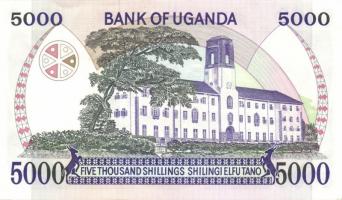 Uganda 1983-1985. 50Sh, 100Sh, 500Sh, 1000Sh, 5000Sh kpl.sor T:I