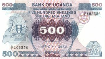 Uganda 1985-1986. 500Sh + 1000Sh pár  T:I