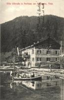 Achensee, Tirol; Villa Wörndle / hotel, lake