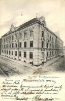 1899 Nagyszeben, Hermannstadt, Sibiu; M. kir. állami gimnázium / K. ung. Staatsgymnasium / grammar school