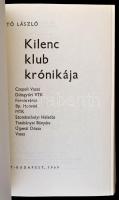 Rejtő László: Kilenc klub krónikája. Bp.,1969, Sport. Kiadói papírkötés. Csepeli Vasas, Diósgyőri VT...