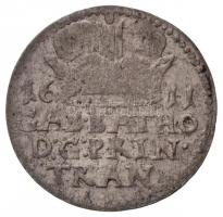 Erdélyi Fejedelemség 1611N-B Garas Ag "Báthori Gábor" Nagybánya (1,4g) T:2,2- / 
Principa...