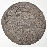 1739N-B 1/4 Tallér Ag "III. Károly" Nagybánya (7,12g) T:2 ph. / 
Hungary 1739N-B 1/4 Thal...