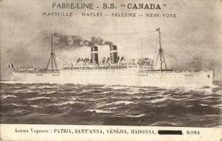 SS Canada, Fabre-Line passenger ship (EK)
