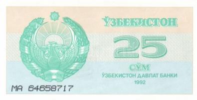 Üzbegisztán 1992(1993) 1S, 5S, 10S, 25S, 50S, 500S, 1000S T:I