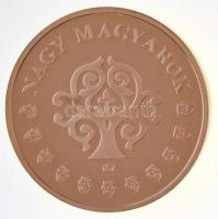 ifj. Szlávics László (1959-) 2011. "Nagy Magyarok / Ady Endre 1877-1919" aranyozott Cu eml...