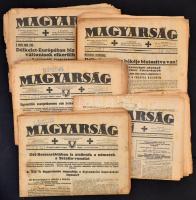 cca 1940-1941 a Magyarság nemzetiszocialista napilap 20 lapszáma, aktuális hírekkel