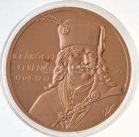 ifj. Szlávics László (1959-) 2011. "Nagy Magyarok / II. Rákóczi Ferenc 1704-1711" aranyozott Cu emlékérem (40mm) T:PP