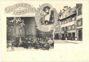 Strasbourg, Strassburg; Brasserie de Pecheur / brewery, interior