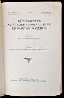 Közlemények az összehasonlító élet- és kórtan köréből.  XXII. kötet. Ünnepi kötet a folyóirat alapít...