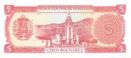 Venezuela 1985-1989. 1B, 2B, 5B, 10B(2klf), 20B, 50B, 100B T:I