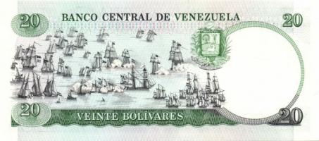 Venezuela 1985-1989. 1B, 2B, 5B, 10B(2klf), 20B, 50B, 100B T:I