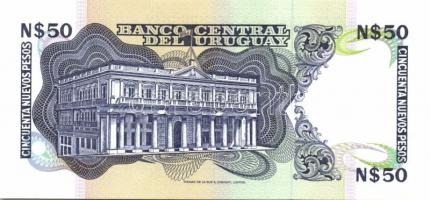 Uruguay 1978-89. 50P, 100P, 500P, 1000P T:I