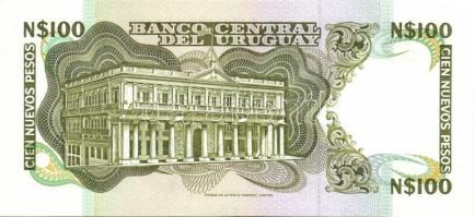 Uruguay 1978-89. 50P, 100P, 500P, 1000P T:I