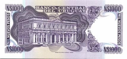 Uruguay 1978-89. 50P, 100P, 500P, 1000P T:I