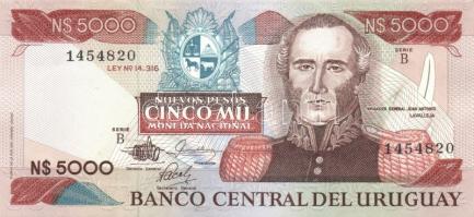 Uruguay 1983. 5000P "B" T:I