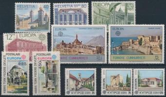 Europa CEPT 28 sets + 2 stamps Europa CEPT 28 klf sor + 2 klf önálló érték