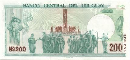 Uruguay 1986. 200P, 10.000P pár! T:I (10.000P), II+ (200P) Csak egyszer hajtva!