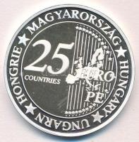 DN "Euró fantázia - Kossuth" Ag emlékérem (20g/0.999/38,5mm) T:PP