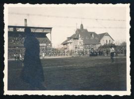 cca 1930 Bp., FTC-stadion, fotó, hátulján feliratozva, 6×8,5 cm