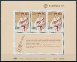 Europa: A zene európai éve blokk, Europa: European year of the music block
