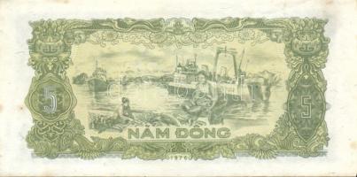 Vietnam 1976. 5H, 1D, 5D, 10D, 20D egy kivételével komplett sor! T:I,I-,II (csak 20D)