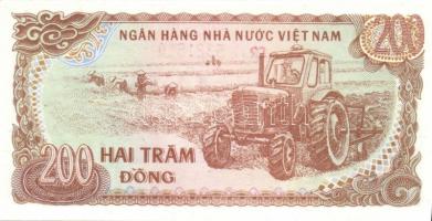 Vietnam 1987-88. 200D, 500D, 1000D, 2000D, 5000D komplett sor! T:I, I- (5000D) saroktörés, II+ (2000...