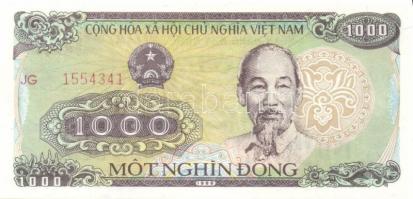 Vietnam 1987-88. 200D, 500D, 1000D, 2000D, 5000D komplett sor! T:I, I- (5000D) saroktörés, II+ (2000...