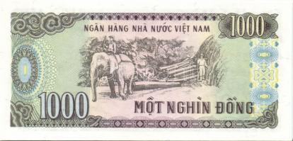 Vietnam 1987-88. 200D, 500D, 1000D, 2000D, 5000D komplett sor! T:I, I- (5000D) saroktörés, II+ (2000...