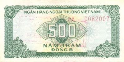 Vietnam/kereskedelmi váltó 1987. 10D, 50D, 100D, 200D, 500D, 5000D egy kivételével teljes sor! T:I,I...