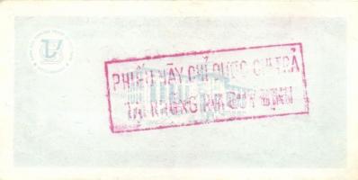 Vietnam/kereskedelmi váltó 1987. 10D, 50D, 100D, 200D, 500D, 5000D egy kivételével teljes sor! T:I,I...