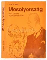 Bános Tibor: Mosolyország. Nyolcvan év színészanekdotái. Bp.,1998, Minerva. Kiadói egészvászon-kötés, kiadói papír védőborítóban.