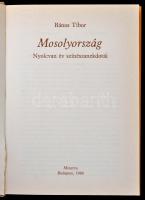 Bános Tibor: Mosolyország. Nyolcvan év színészanekdotái. Bp.,1998, Minerva. Kiadói egészvászon-kötés...