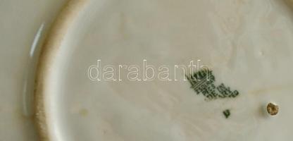 Zsolnay birkózó medvék (Markup Béla), kézzel festett, jelzett, hibátlan, m:30 cm/